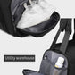 Gym Bag for Men and Women with Shoe & Laptop Compartment, 3-in-1 Sports Travel Duffel Bag  Weekender Carry-On Backpack for Airplane & Workout,