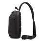 Sling Bag for Men Anti-theft USB Crossbody Shoulder  Waterproof Chest Bag Travel Daily Use