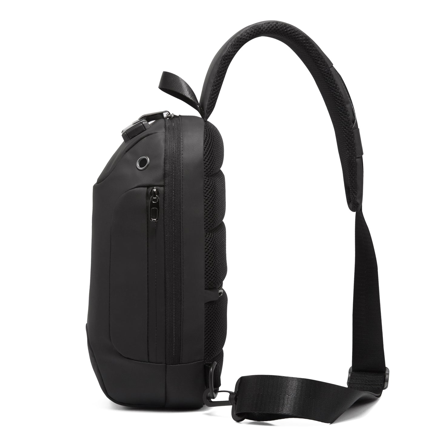 Sling Bag for Men Anti-theft USB Crossbody Shoulder  Waterproof Chest Bag Travel Daily Use