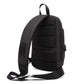 Sling Bag for Men Anti-theft USB Crossbody Shoulder  Waterproof Chest Bag Travel Daily Use