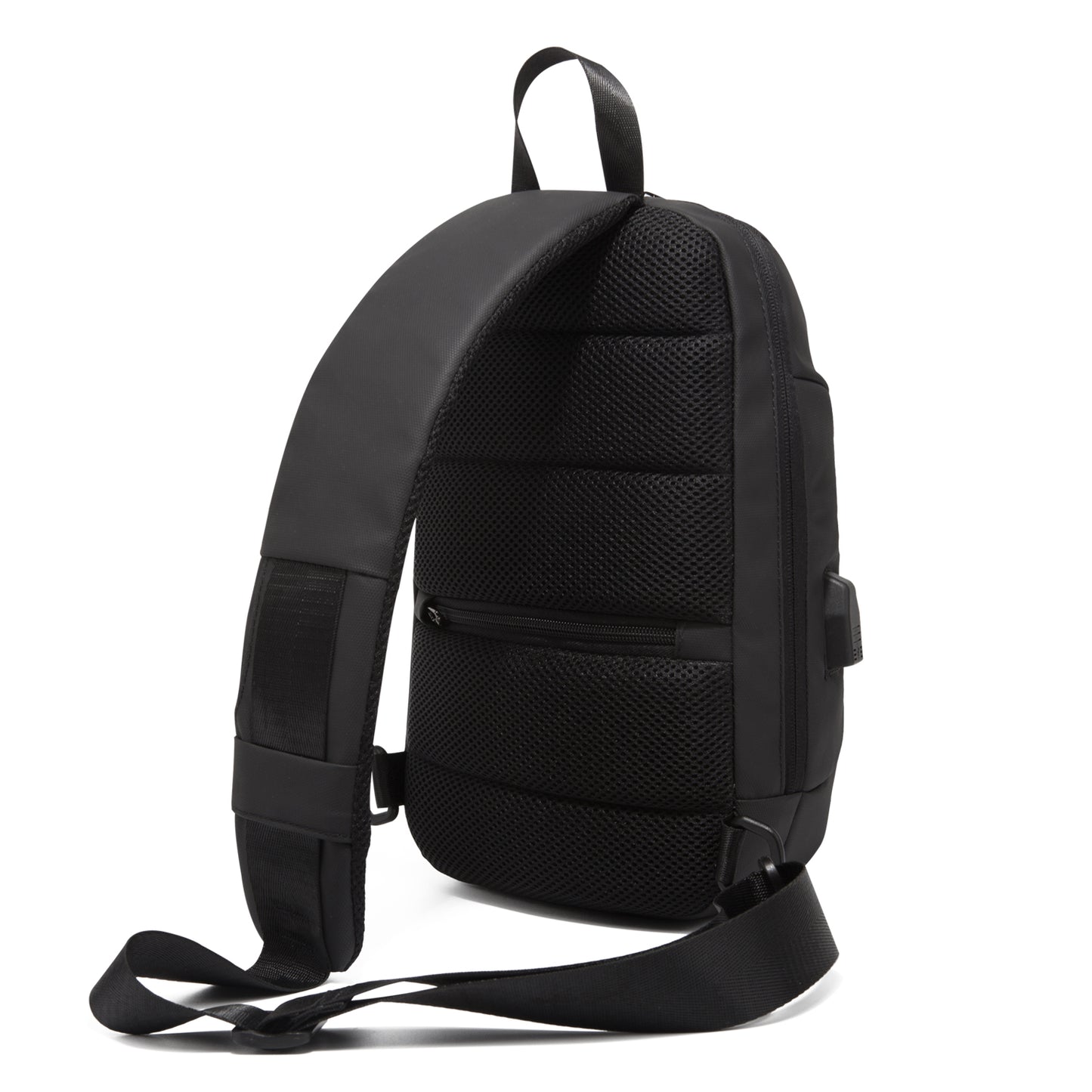 Sling Bag for Men Anti-theft USB Crossbody Shoulder  Waterproof Chest Bag Travel Daily Use
