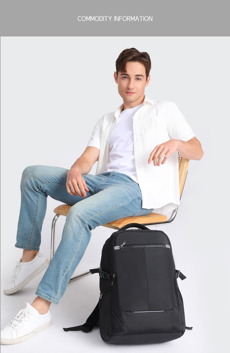 Large Travel Laptop Backpack for Men and Women, Business Backpack with USB Charging Port for Fits 16 Inch Notebook,
