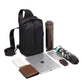 Chest Crossbody Sling waterproof Backpack Bag Travel  Gym Daypack for Women Men with USB charge port