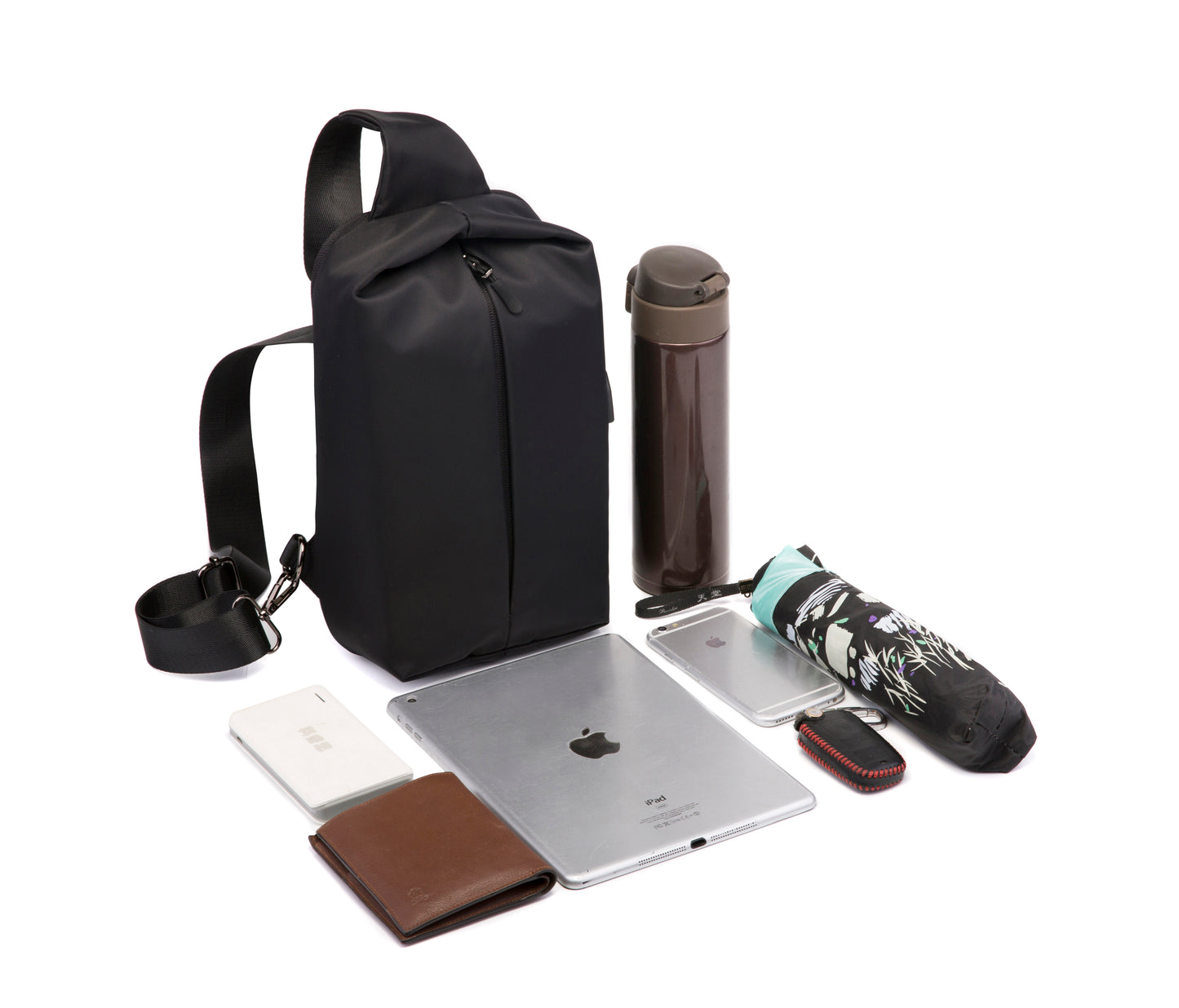 Chest Crossbody Sling waterproof Backpack Bag Travel  Gym Daypack for Women Men with USB charge port
