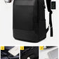 Black Backpack, Laptop Backpack 15.6 Inch Mens Rucksack Work School Bag with USB Charging Port Waterproof Day pack for Business Travel College..