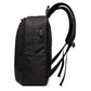 Black Backpack, Laptop Backpack 15.6 Inch Mens Rucksack Work School Bag with USB Charging Port Waterproof Day pack for Business Travel College..