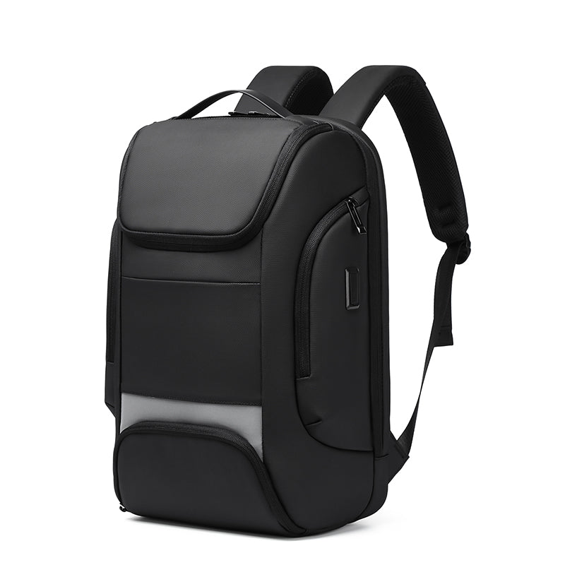 Travel backpack for Men and Women, Anti Theft Laptop Backpack with USB Charging Port for Work, Large Bag for College,  Backpack,Water Resistent(Black)