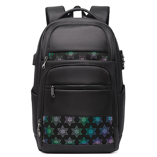 Fluorescence design Bag Durable Water-Resistant Casual Daypack for Office College Weekender