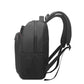 Black Backpack, Laptop Backpack 15.6 Inch Mens Rucksack 3 sizes Work School Bag with USB Charging Port Waterproof Day pack for Business Travel College...
