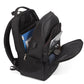 Black Backpack, Laptop Backpack 15.6 Inch Mens Rucksack 3 sizes Work School Bag with USB Charging Port Waterproof Day pack for Business Travel College...