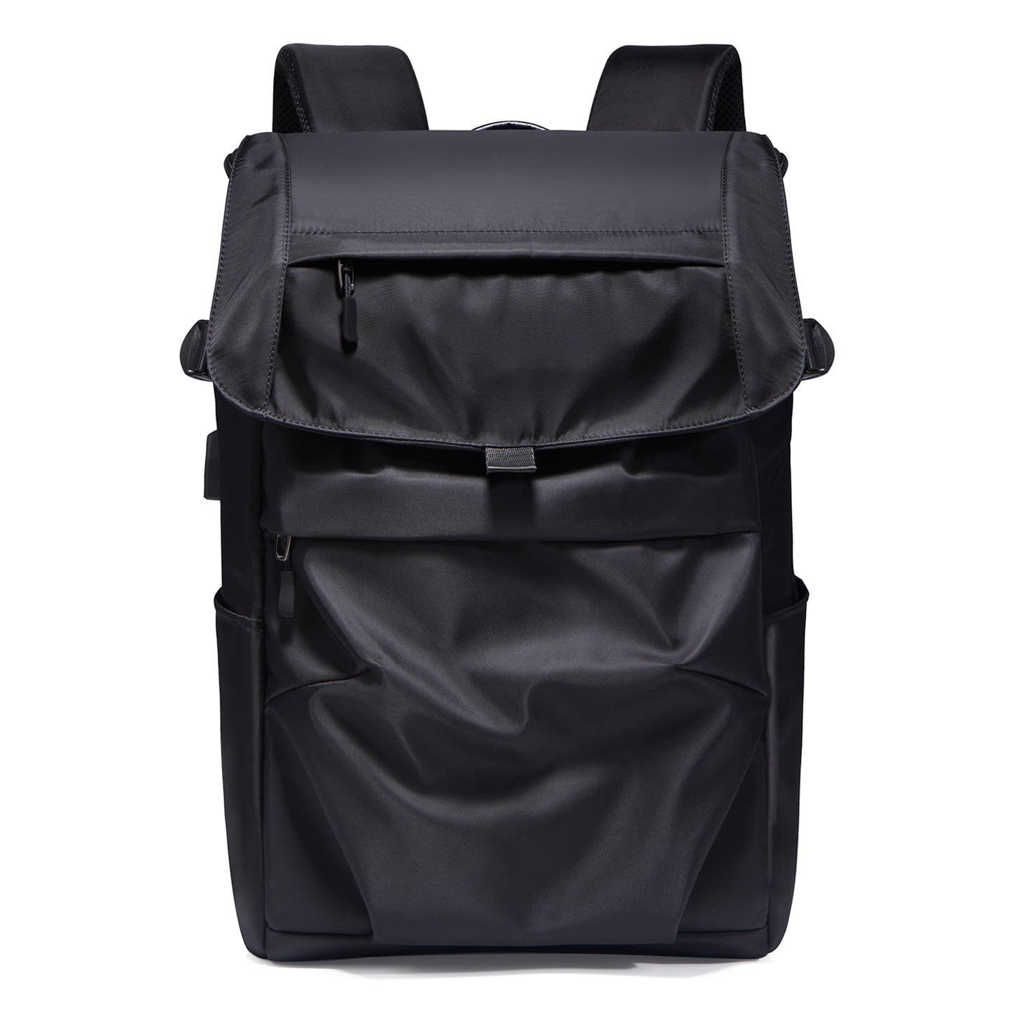 Water Resistant Backpack with USB charge port for School Travel Outdoor College, 15.6 inch Laptop Daypack for Men and Women