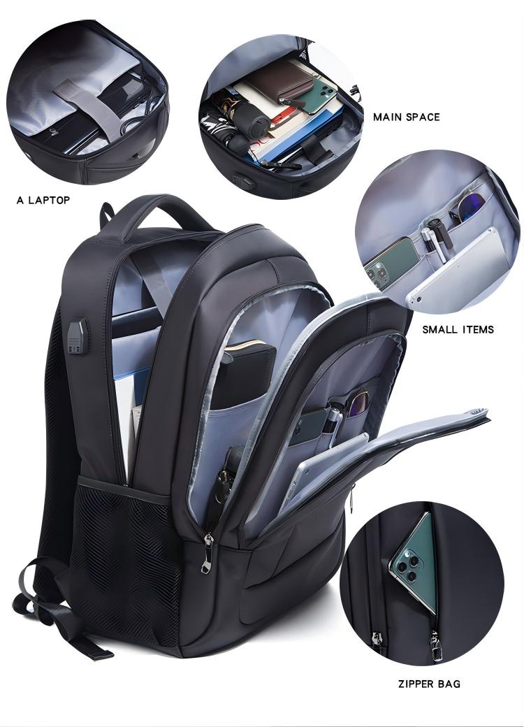 Travel Laptop Backpack Mens Womens,Carry on Large Capacityt Backpacks for Travelling with USB Charging Port,Business Causal Daypack Bag Fits 17nch Laptop