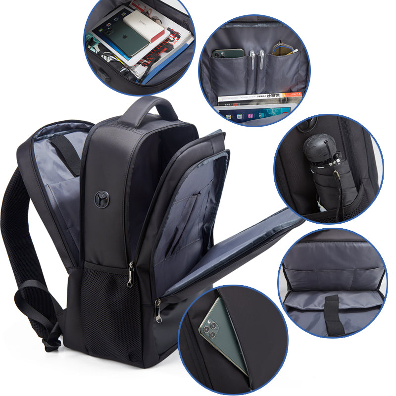 Travel Laptop Backpack, Carry On Backpacks,Travel Rucksack Cabin Size, TSA Friendly Flight Approved Hand Luggage Backpacks Fit 15.6 Inch Laptop, Business Rucksack