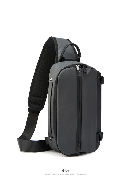 Crossbody Sling Bag Men Women, Casual Shoulder Backpack, Chest Daypack Satchel for Hiking Travel .dairy usd
