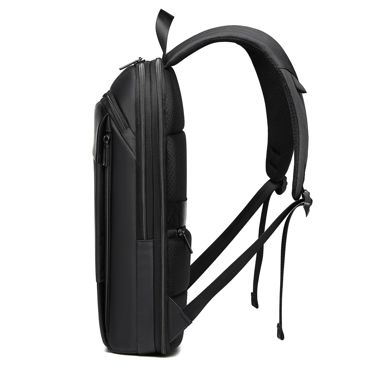 Slim& Expandable Laptop Backpack 15.6  inch Travel Business Backpack Rainproof Daypack for Men and Women