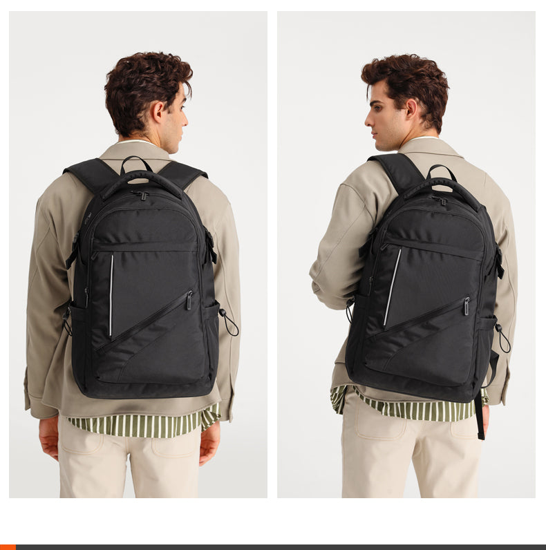 Large  Laptop Business and Travel Backpack fit 17-inch Laptop/MacBook Bag. Rucksack Water-Resistant Oxford Backpack