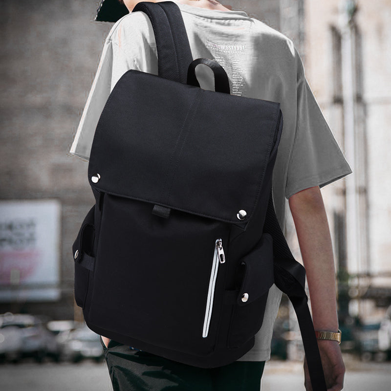 Classical Basic Travel Backpack For School Water Resistant Book bag for man and woman. Fit 13 Inch laptop.