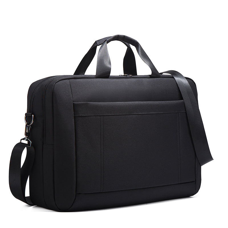 Laptop Bag, 17 Inch Multifuntional Business Computer Laptop Case, Briefcase for Men and Women,  - Black