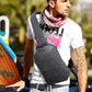 Sling Bags, Chest Shoulder Backpacks Crossbody Purse Outdoor Chest Bag Travel Backpack for Men Women