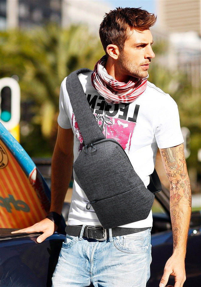 Sling Bags, Chest Shoulder Backpacks Crossbody Purse Outdoor Chest Bag Travel Backpack for Men Women