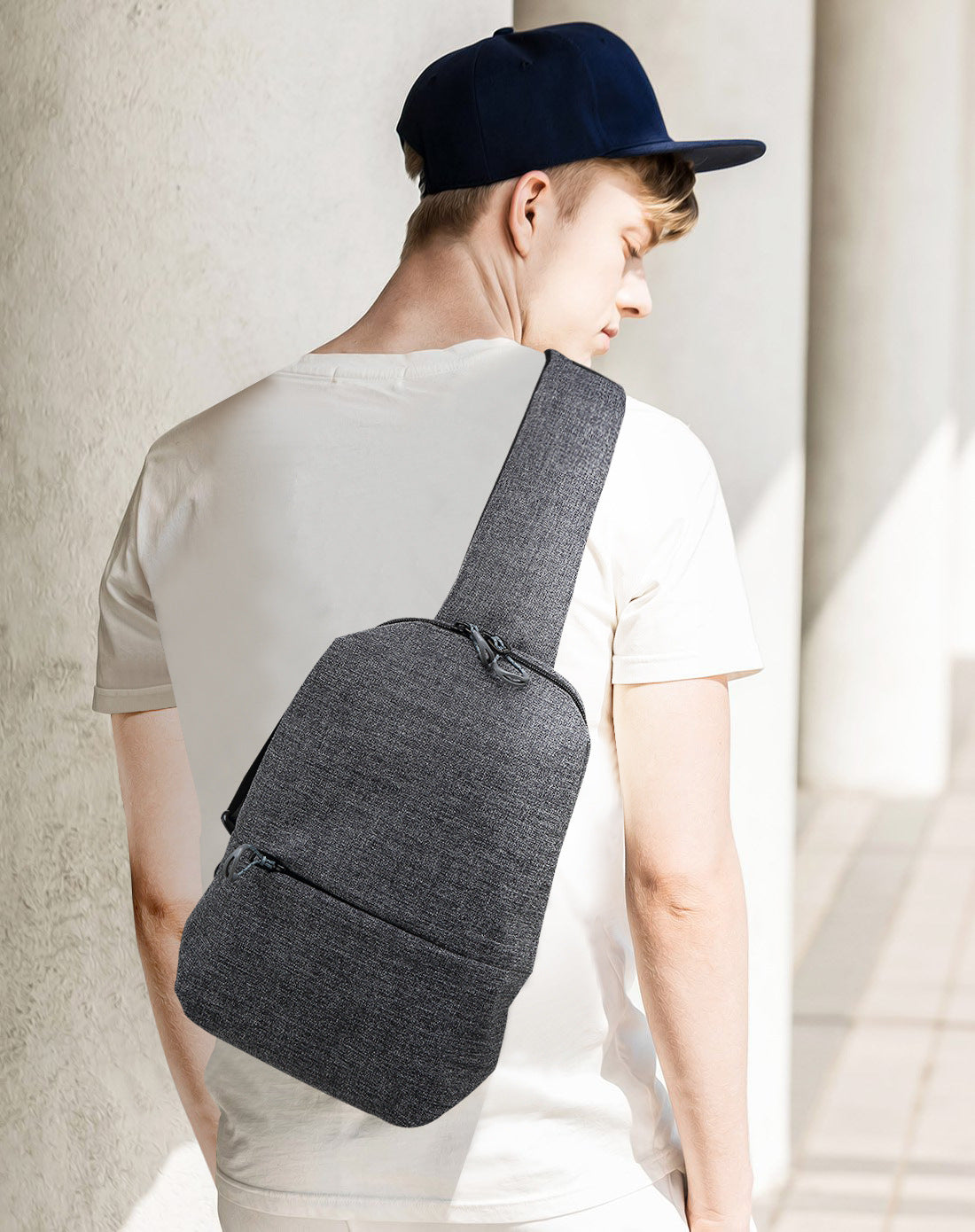 Sling Bags, Chest Shoulder Backpacks Crossbody Purse Outdoor Chest Bag Travel Backpack for Men Women
