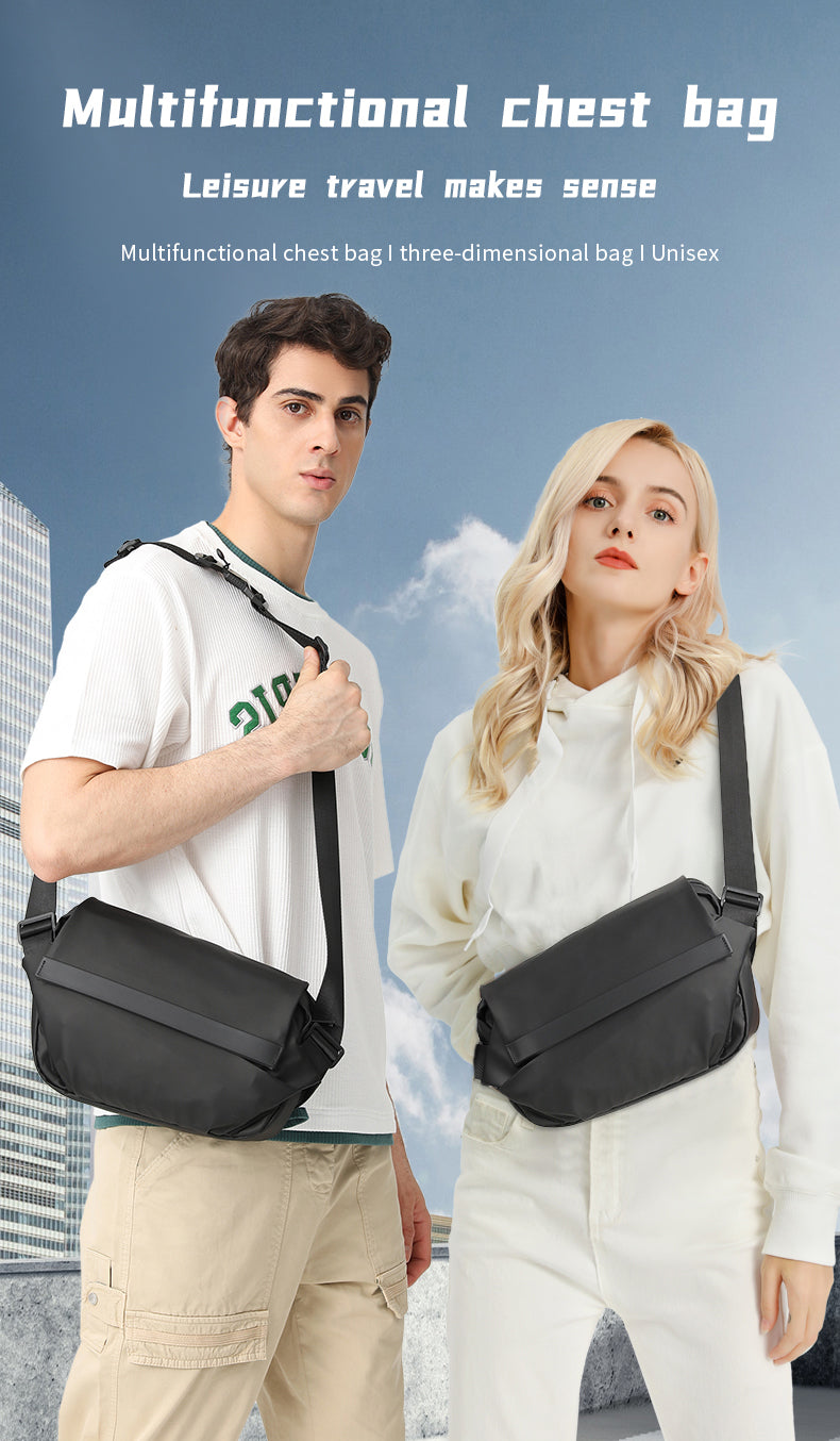 Large Crossbody Sling Bag: Over Shoulder Backpack Daypack Casual Cross Chest Side Pack Sling Bags Chest Shoulder Backpacks