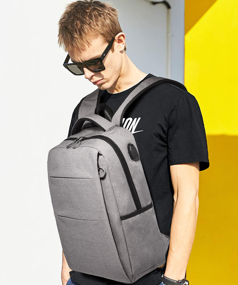 School Backpack for Women Men  with 15.6" Laptop Compartment Lightweight Bookbag for College Work High School