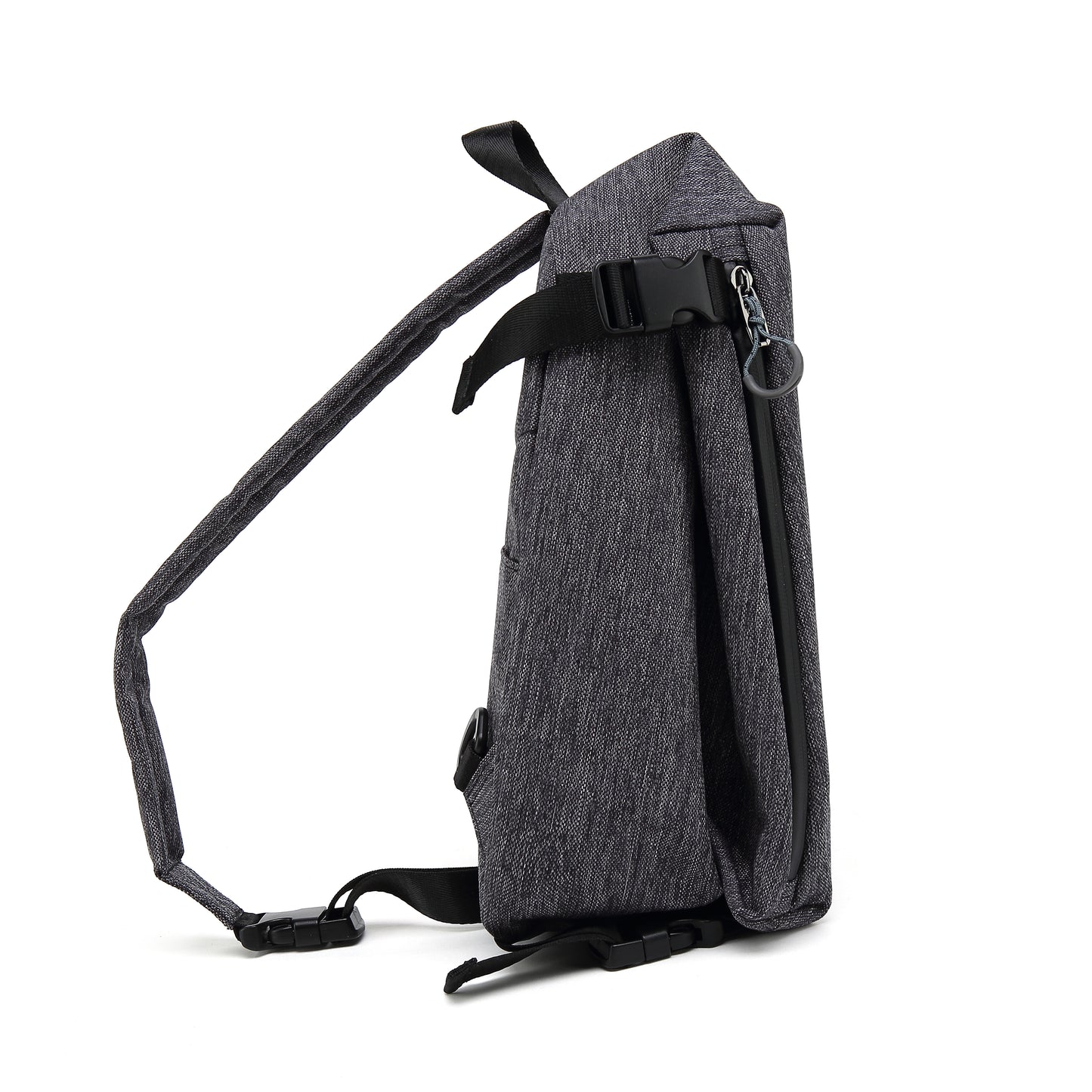 Crossbody Sling Bag Men Women, Casual Shoulder Backpack, Chest Daypack Satchel for Hiking Travel