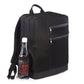 Black Backpack for Men Women, Durable Casual School Backpacks  Classic 15.6 Inch Laptop Bookbag for College High School Work Travel