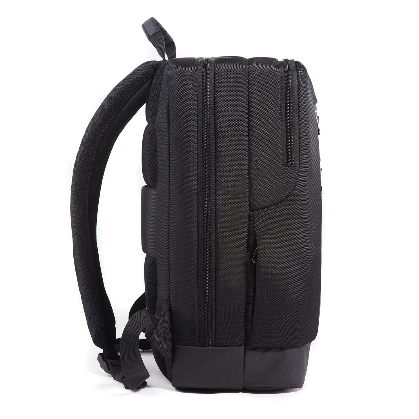 Black Backpack for Men Women, Durable Casual School Backpacks  Classic 15.6 Inch Laptop Bookbag for College High School Work Travel