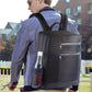 Black Backpack for Men Women, Durable Casual School Backpacks  Classic 15.6 Inch Laptop Bookbag for College High School Work Travel