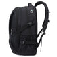 34L  Backpack for School Work Hiking Camping Travelling, Breathable Padded Back & Straps, 3 Zip Compartments,USB/Headphone Port, Water Resistant