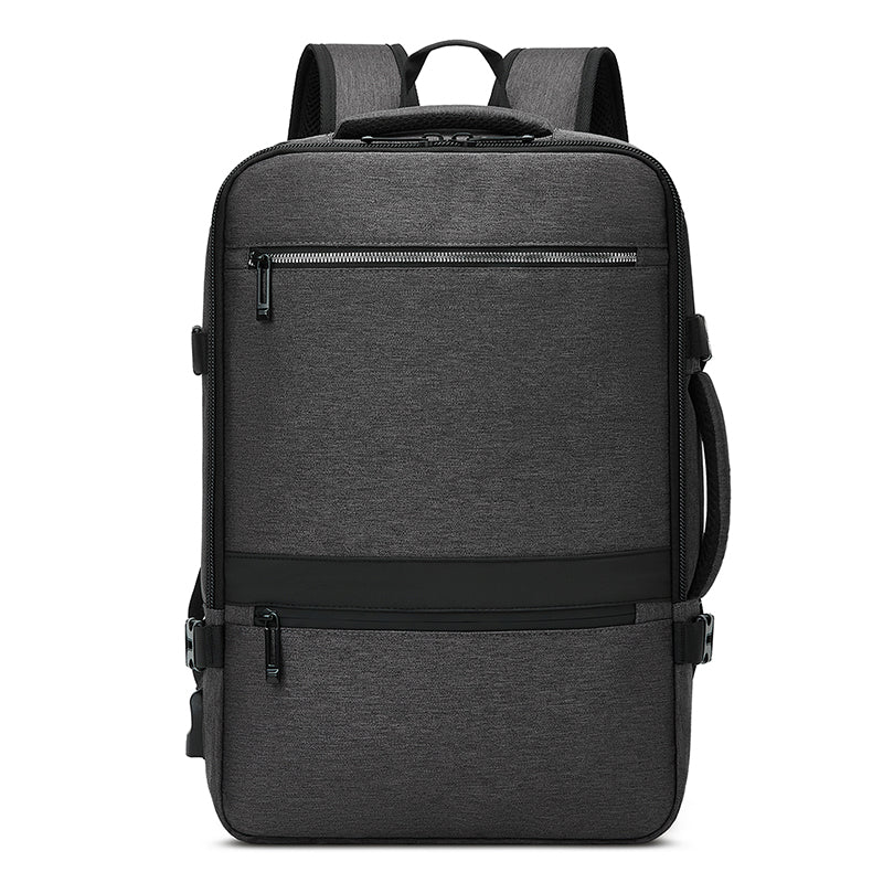 Hotsir 20L Travel Backpack with USB charge, Weekend Business Hand Luggage, Flight Approved Cabin Luggage, Expandable 10CM width waterproof for 15.6 Inch Laptop, for trave, Business.