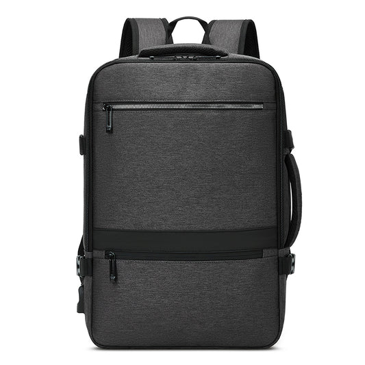 Hotsir 20L Travel Backpack with USB charge, Weekend Business Hand Luggage, Flight Approved Cabin Luggage, Expandable 10CM width waterproof for 15.6 Inch Laptop, for trave, Business.
