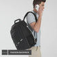 35L Travel Laptop Backpack, Carry On Backpacks,Travel Rucksack Cabin Size, TSA Friendly Flight Approved  Fit 17 Inch Laptop, Business Rucksack